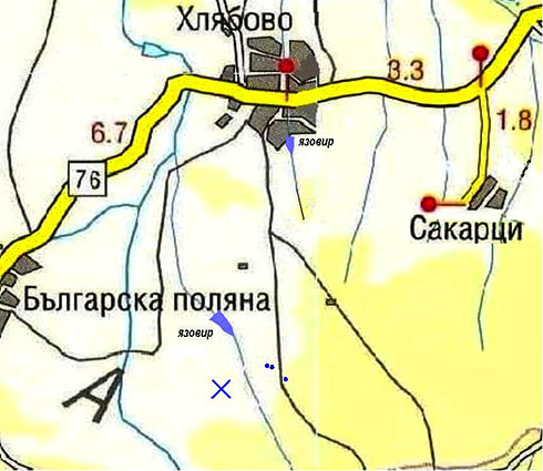 долмен, пътна карта