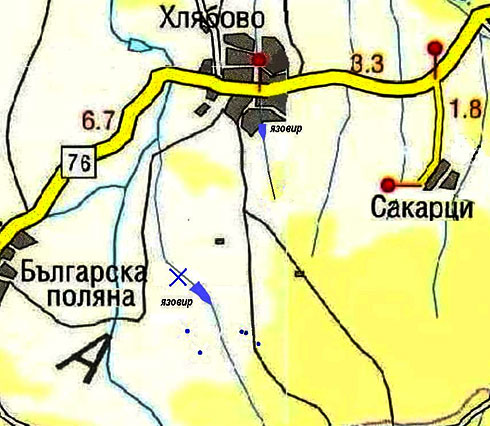 карта с път